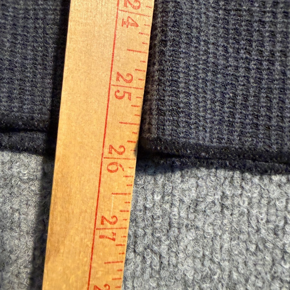 Vintage Budweiser Clydesdales Thermal Shirt Mens Large Gray Waffle Knit USA Made - Picture 5 of 8